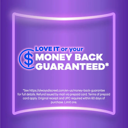 Always Discreet Moderate Pads, 4 Drops