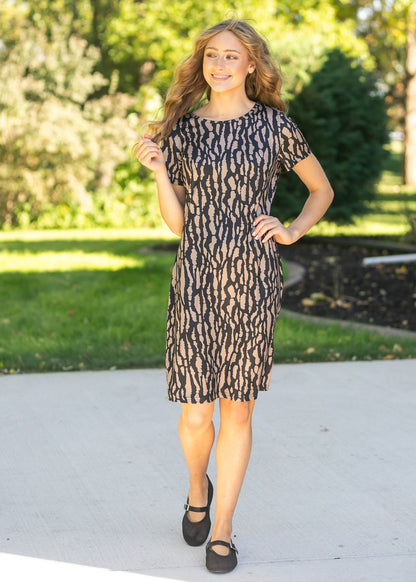 Annabella Shift Midi Dress