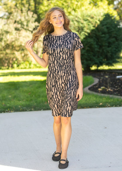 Annabella Shift Midi Dress