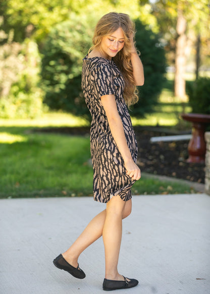 Annabella Shift Midi Dress