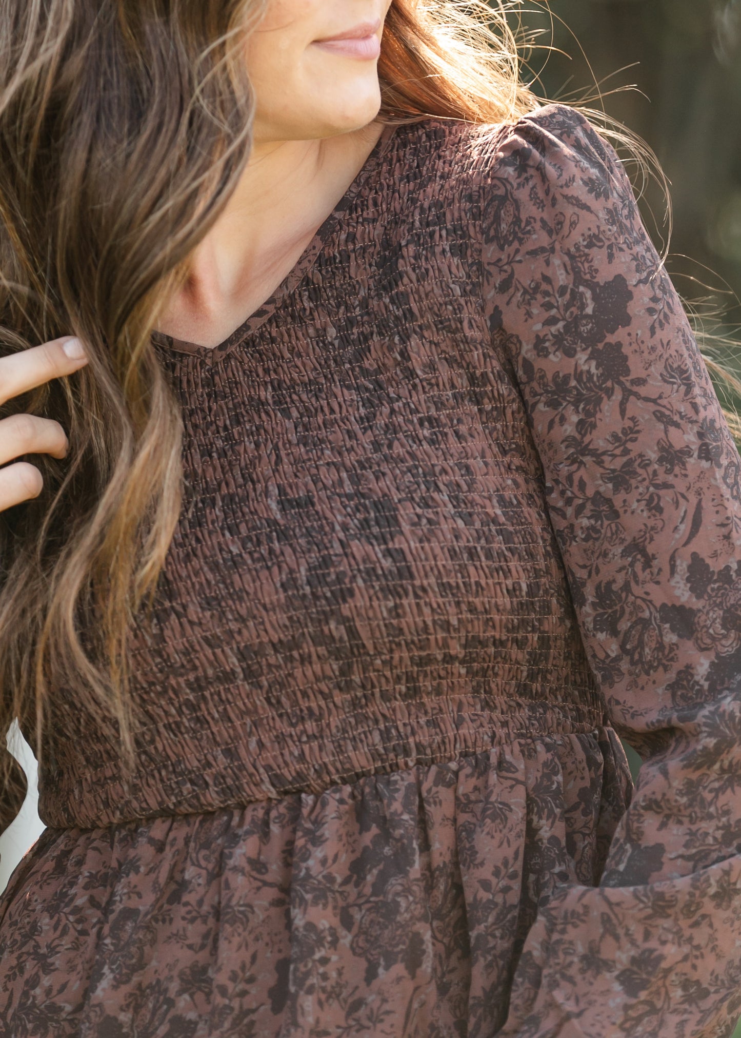 Aurora Smocked Maxi Dress