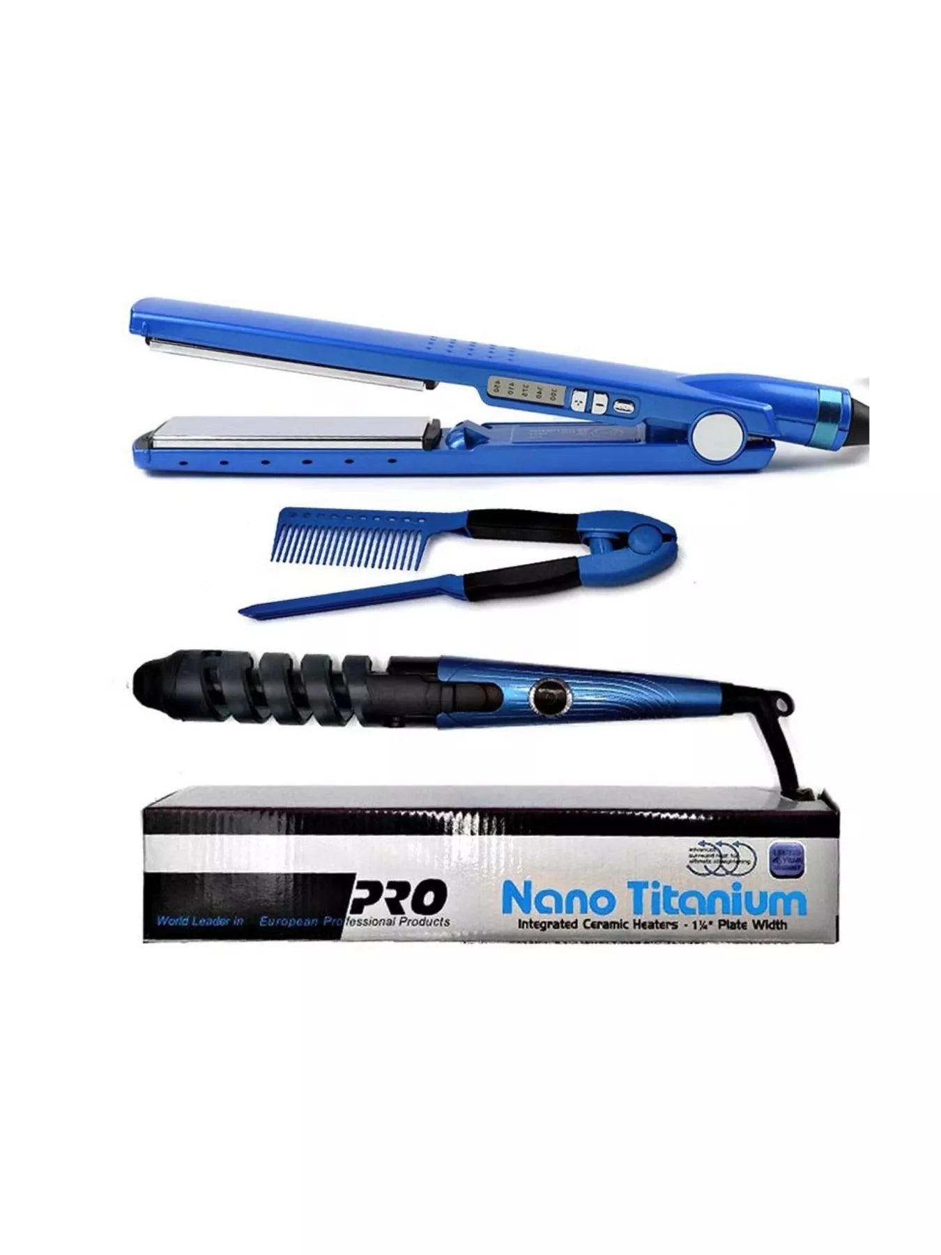 3 Piece Multi Functional Curling Iron