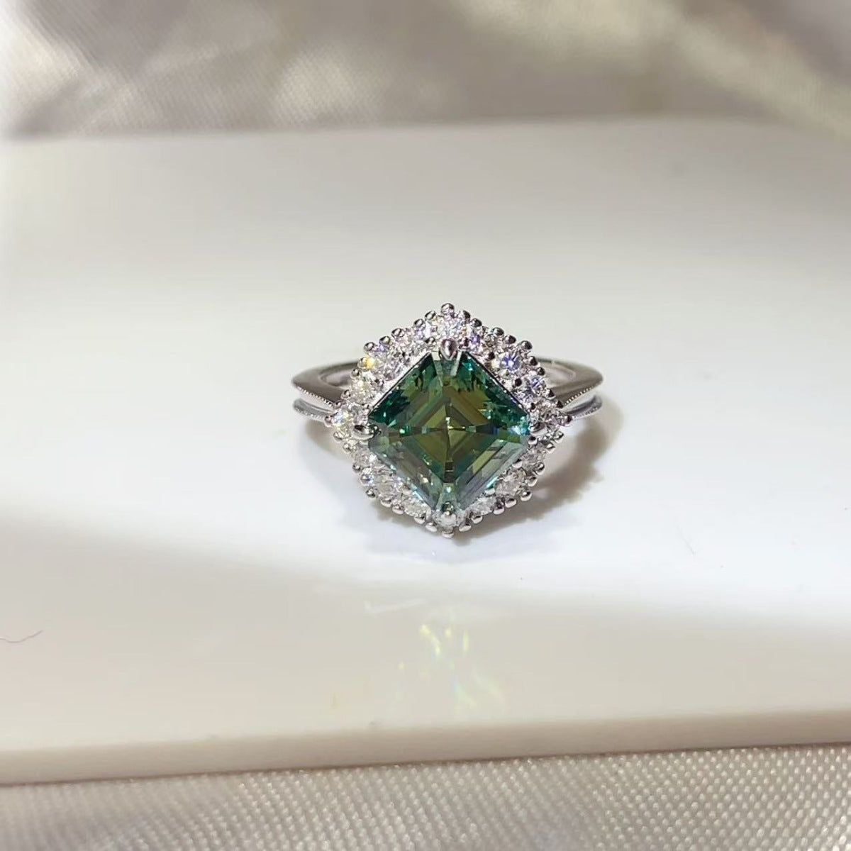 3 Carat Moissanite 925 Sterling Silver Ring