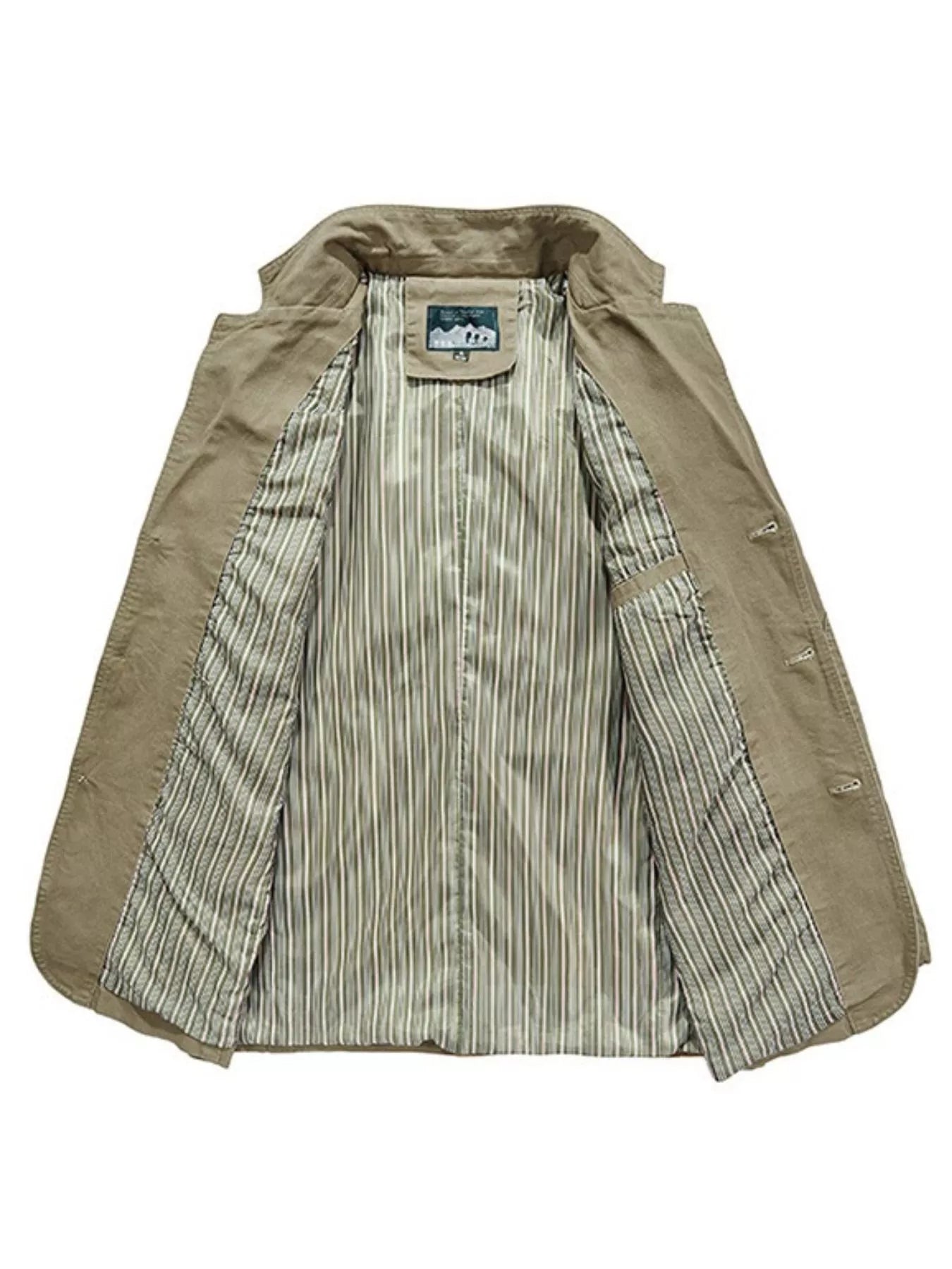 Men's Plus Size Casual Button Up Slim Fit Blazer