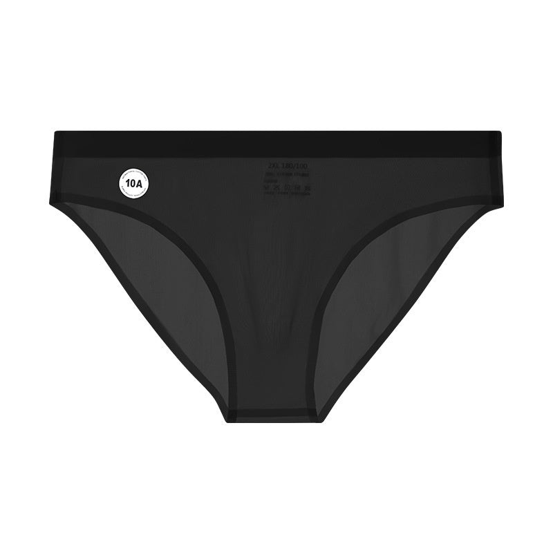 SpringSummer Jelly Mask Transparent 10A Antibacterial Mens Seamless Briefs