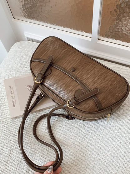 Vintage Buckle Shoulder Bag