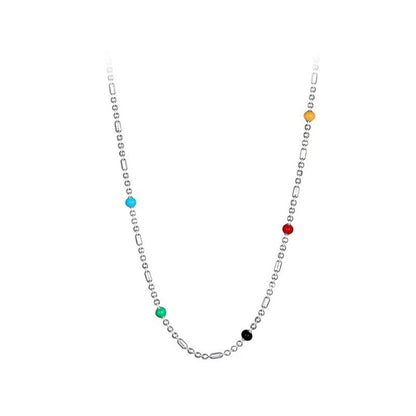 925 Sterling Silver Bead Necklace