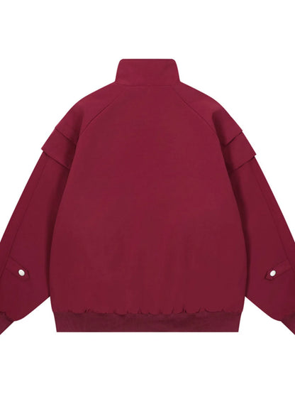 Men's Zip Up Long Sleeve Jacket