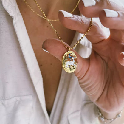 Stainless Steel Pendant Necklace