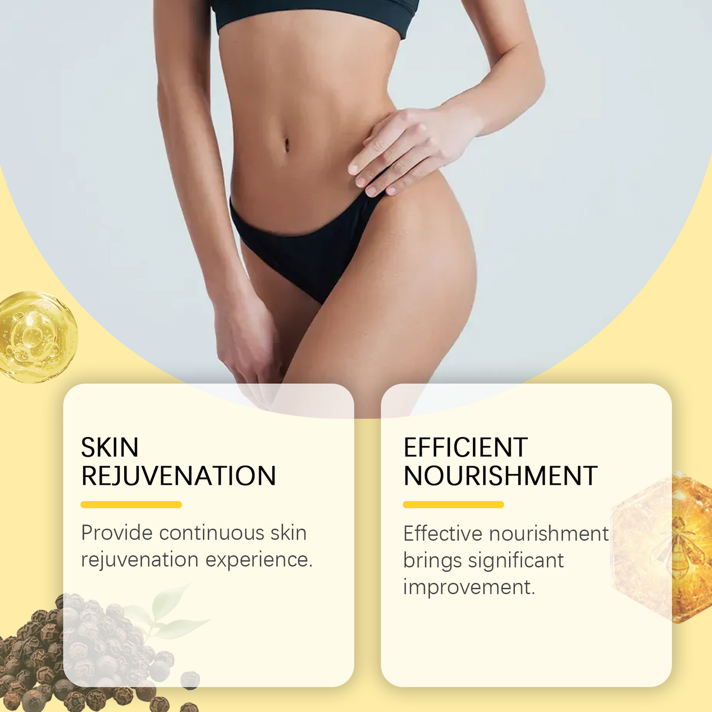 Jaysuing Body Care Essence: Hydrating And Nourishing The Skin, Moisturizing And Nourishing The Arms. Body Care Essence