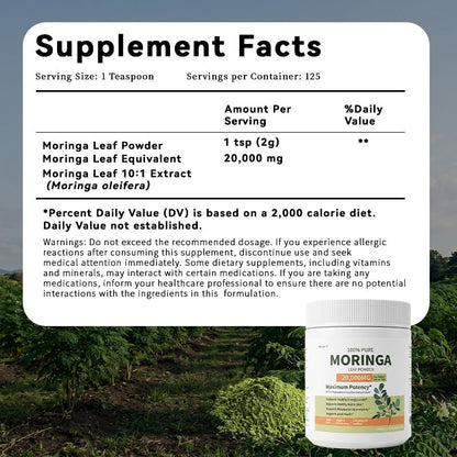 RELIERRE Pure Moringa Powder