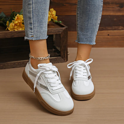 Lace Up Platform Sneakers