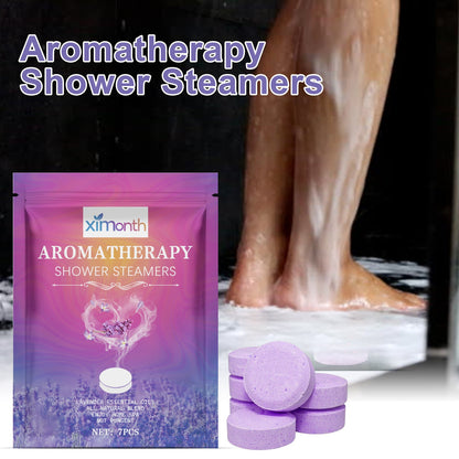 Ximonth Scented Shower Tablets, Body Cleansing And Moisturizing Skin Care Bathroom Home Bath Bath Cleansing Tablets