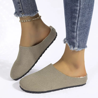 Round Toe Flats Slippers