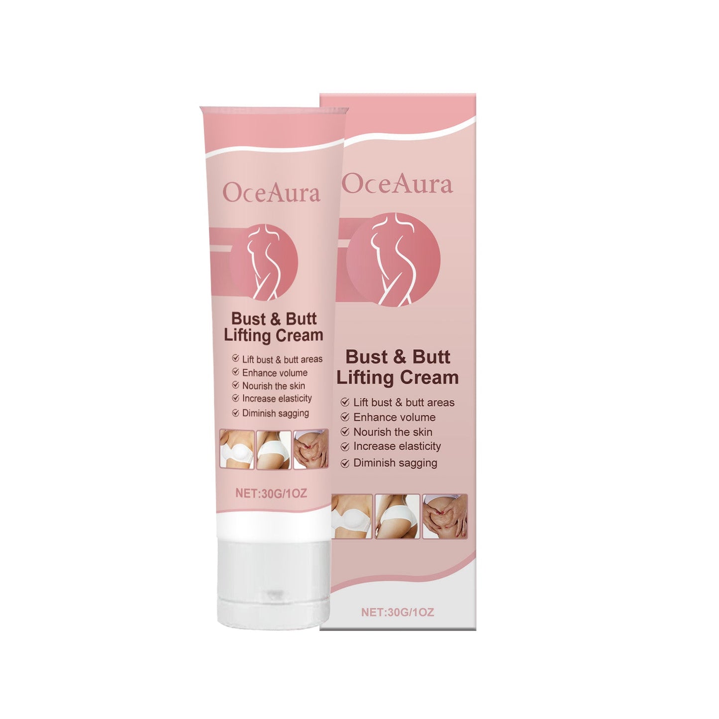OceAura Breast Care Cream Breast Moisturizing, Firming, Smoothing And Nourishing Butt Skin Body Care Cream