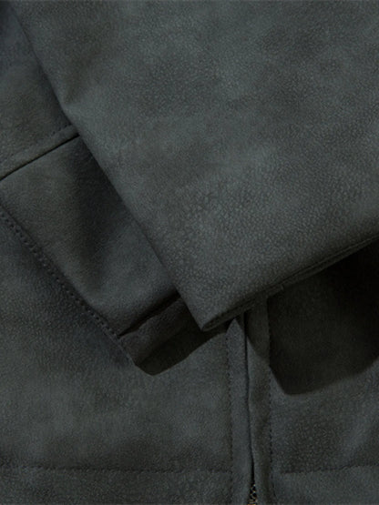 Men's Long Sleeve Zip-Up Jacket