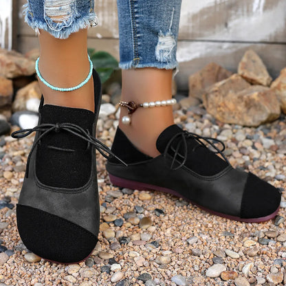 Casual Lace-Up Loafers