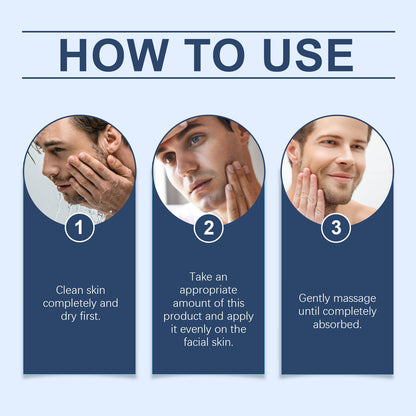East Moon Men's Face Firming Serum, Lighten Fine Lines, Firming And Hydrating Daily Skin Care
