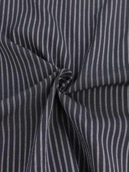 Striped Sleeveless Top and Wide-Leg Pants Set