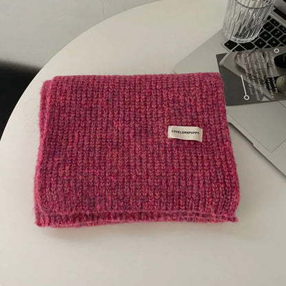 Cozy Knitted Winter Scarf