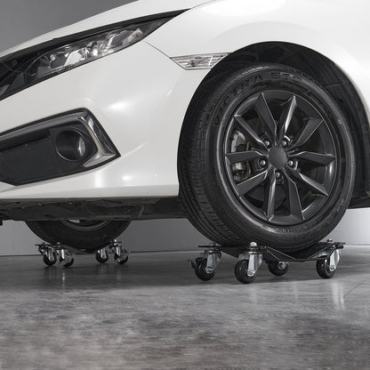 VEVOR Wheel Dolly, 6000 Lbs 2722 Kg Car Moving Dolly, Wheel Dolly Car Tire Stake Set Of 4 Piece, Heavy-duty Car Tire Dolly Cart Moving Cars, Trucks, Trailers, Motorcycles, And Boats