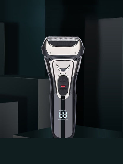 Electric Shaver with Digital Display