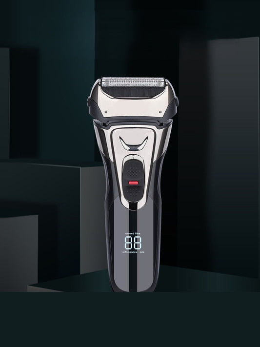 Electric Shaver with Digital Display