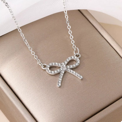 Bowknot Pendant Necklace