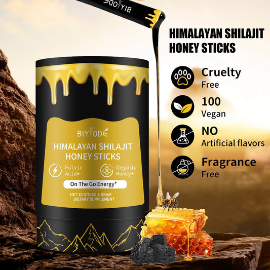 Wholesale Pure Shilajit Resin Himalayan Original Shilajit Supplement Honey Sticks Gold Shilajit