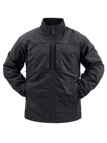 Men's Plus Size Zip Up Lightweight Windproof Outdoor Jacket