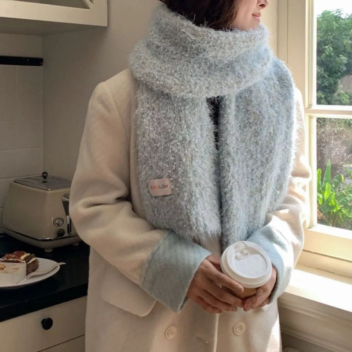 Soft Plush Winter Warm Scarf