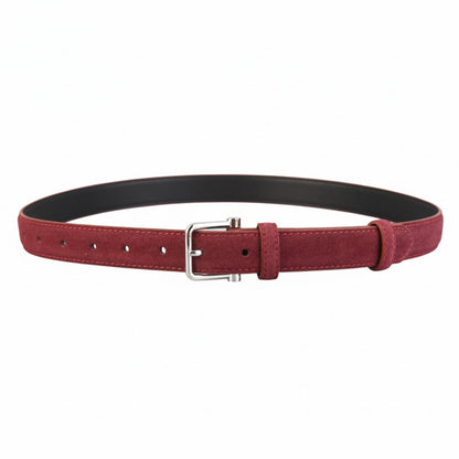 Classic Silver Buckle Belt