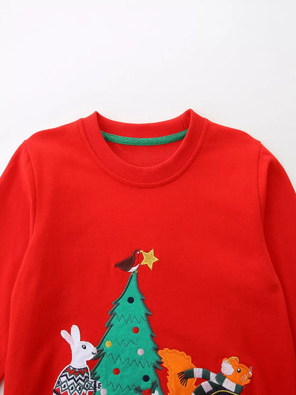 Children's Christmas Tree Crewneck Sweatshirt