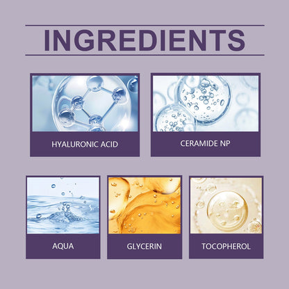 OUHOE Facial Hydrating Essence With Hyaluronic Acid, Moisturizes And Nourishes The Skin Deeply