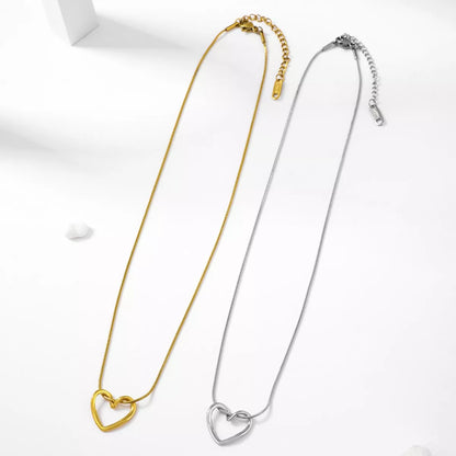 Stainless Steel Heart Necklace