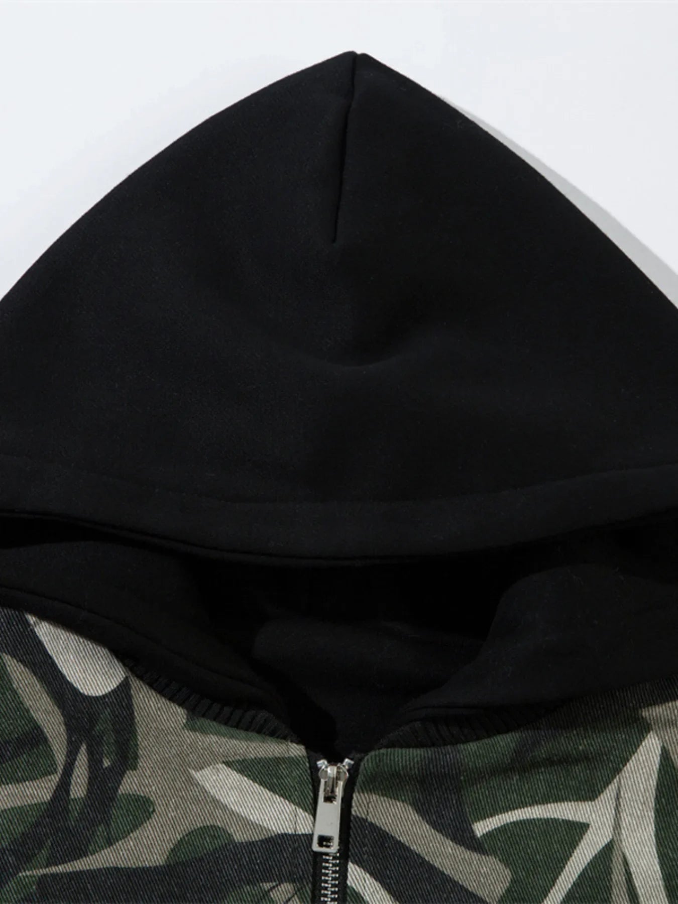 Men's Printed Zip Up Long Sleeve Jacket