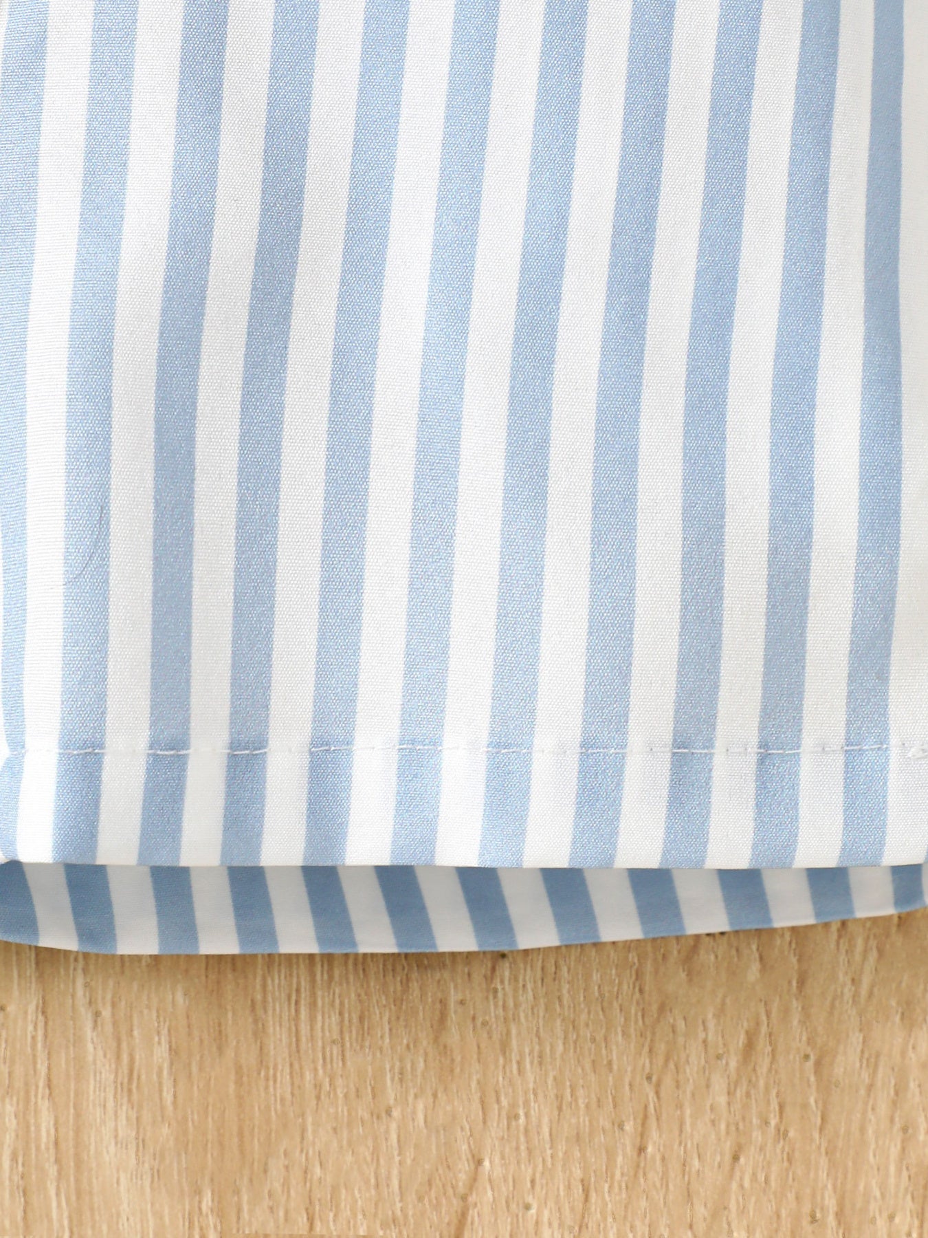 Children's Striped Pocket Tee and Shorts Set