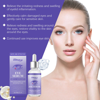 South Moon Eye Soothing Serum, Moisturizes Tender Skin, Soothes And Improves Eye Condition