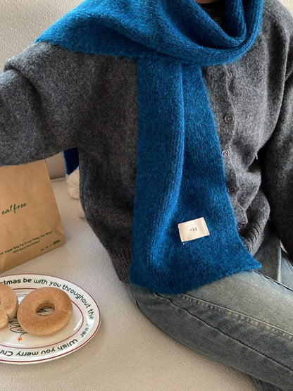 Cozy Knitted Winter Scarf