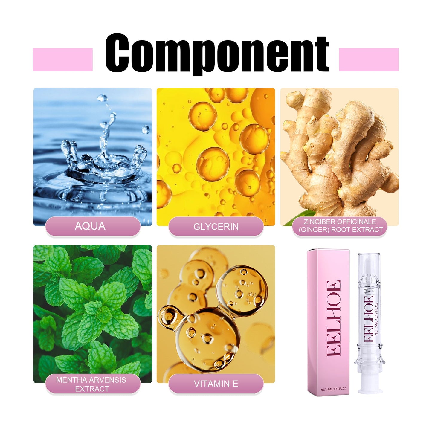 EELHOE Lip Plumper, Fade Lip Lines Dead Skin Moisturizing And Plump Lips Delicate And Glossy Lip Gloss
