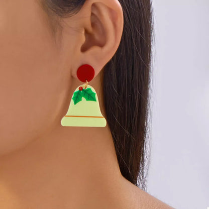 Christmas Acrylic Dangle Earrings