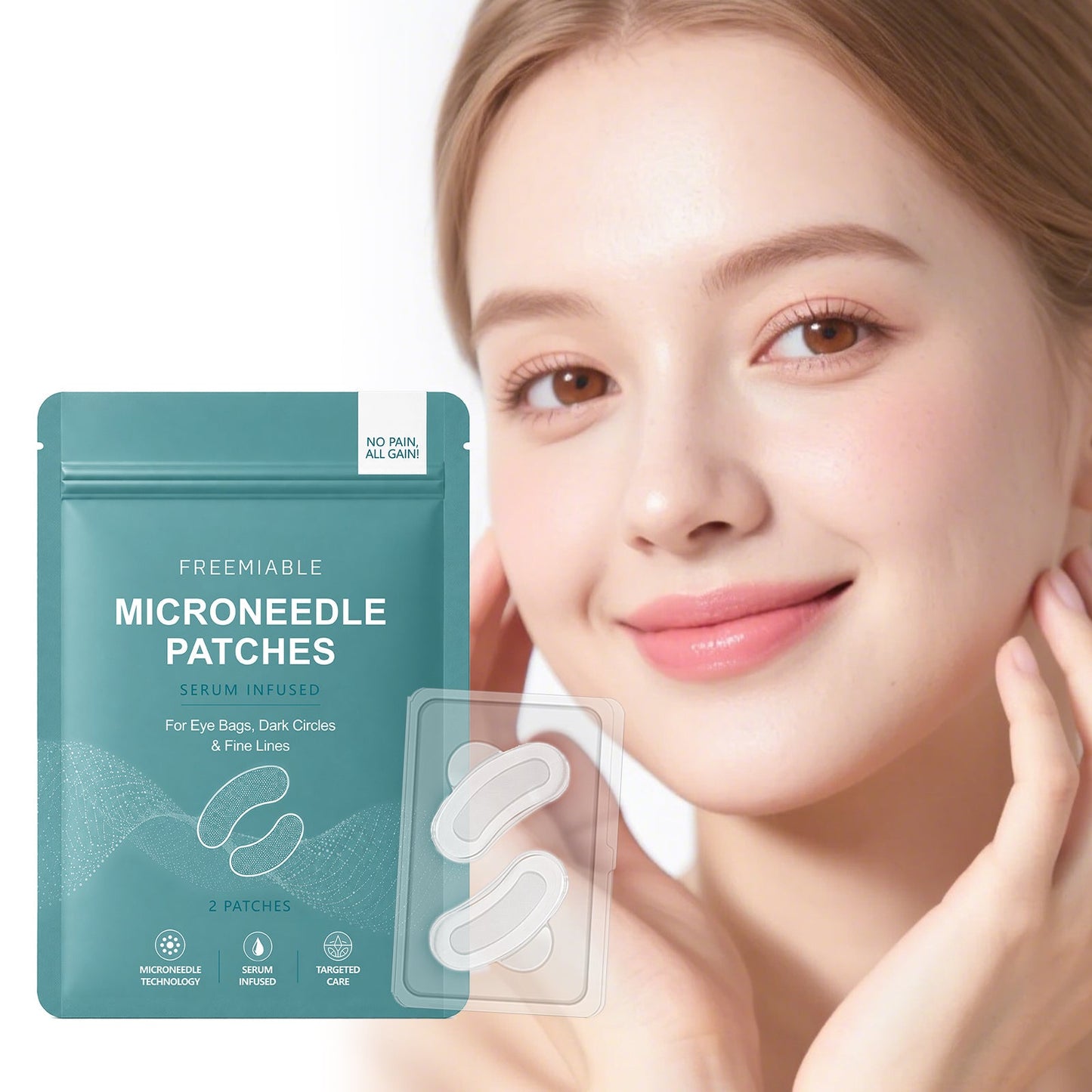 Eye Microneedle Patch 2pcs