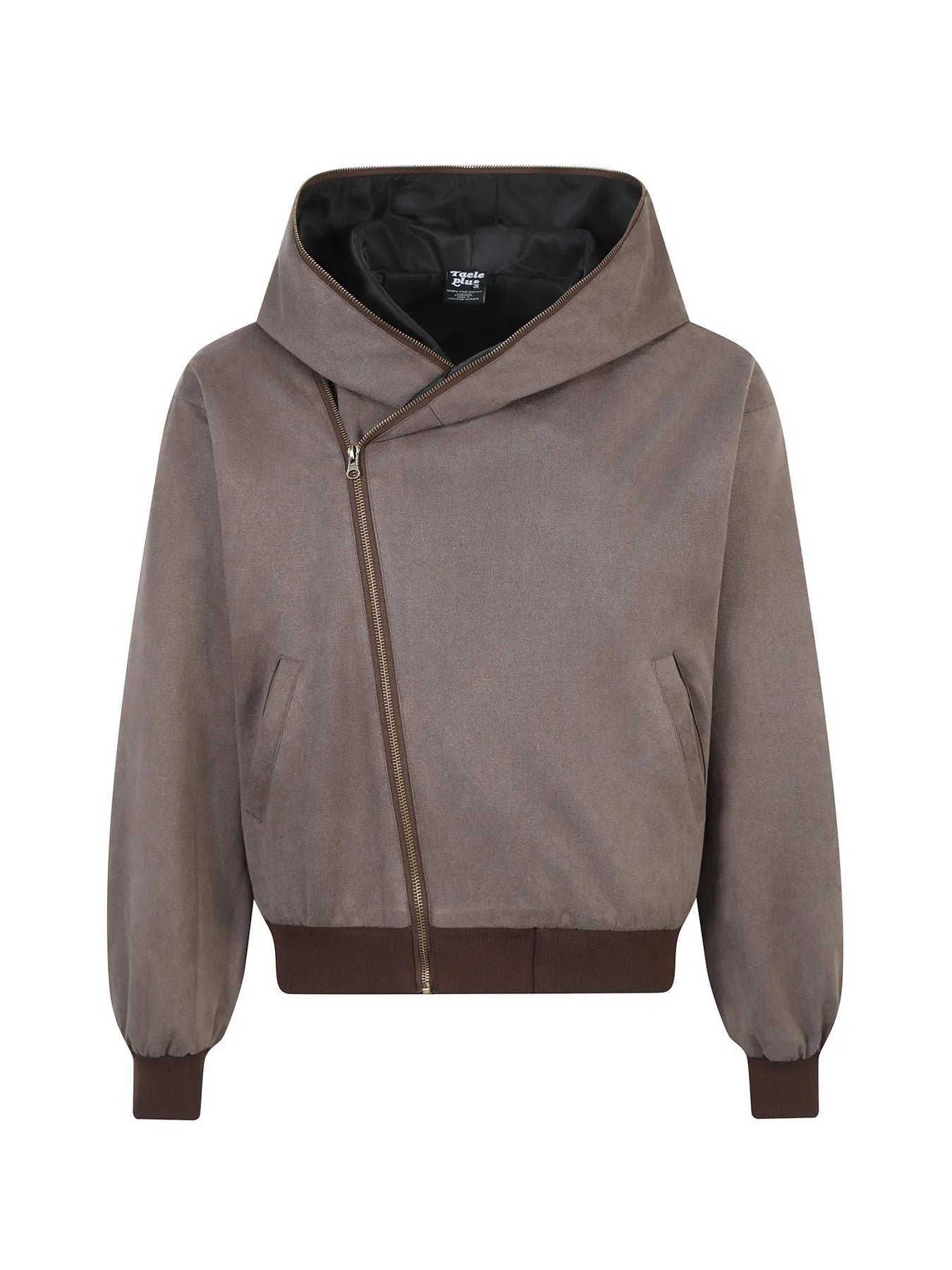 Men's Long Sleeve Hooded Zip-Up Jacket