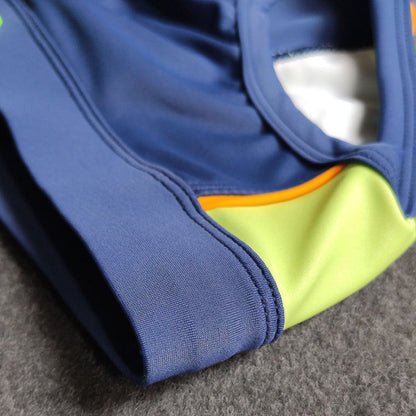 Fashion Triangle Swimming Pants Solid Nylon