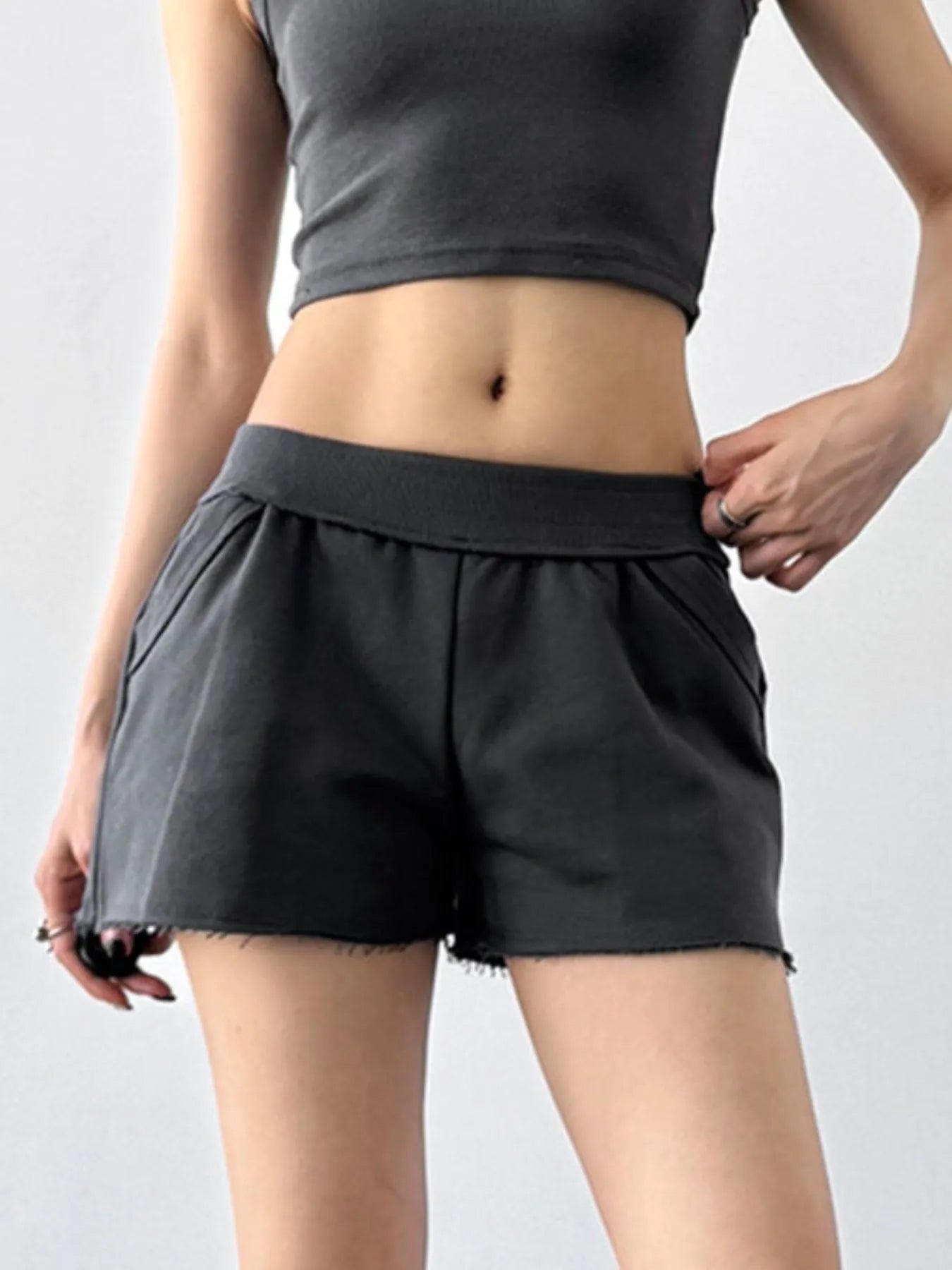 Letter Back Shorts