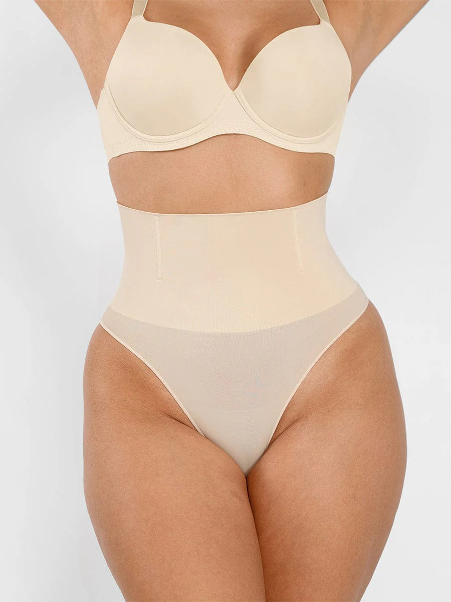 Eco-friendly Seamless Instant Smooth Shaping Thong Panties