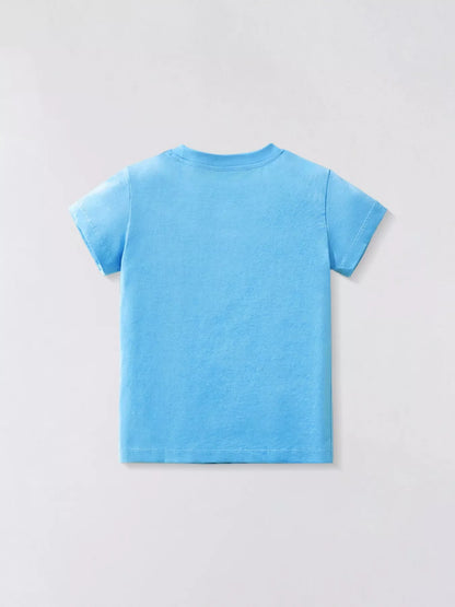 Children's Anglerfish Graphic Short Sleeve T-Shirt