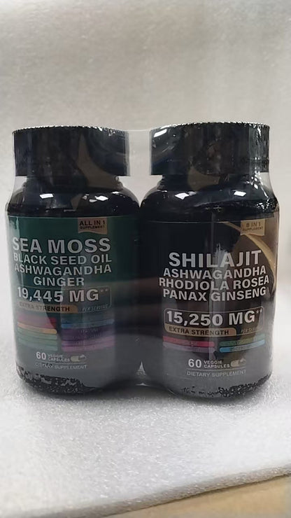 Seamoss And Shilajit Capsules