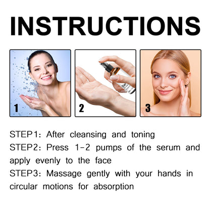 Hoygi 5% Niacinamide+ HA Serum, Moisturize And Moisturize The Facial Skin, Tighten The Anti-Aging And Weaken The Law Of Fine Lines