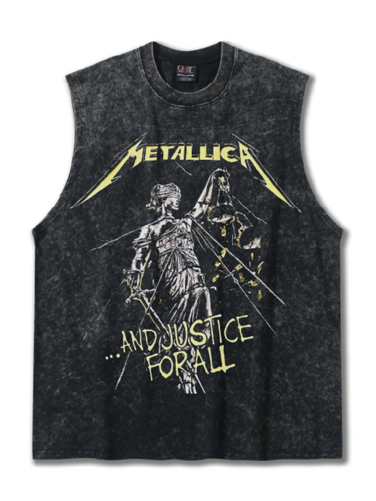 Men's Graphic Round Neck Tank Top